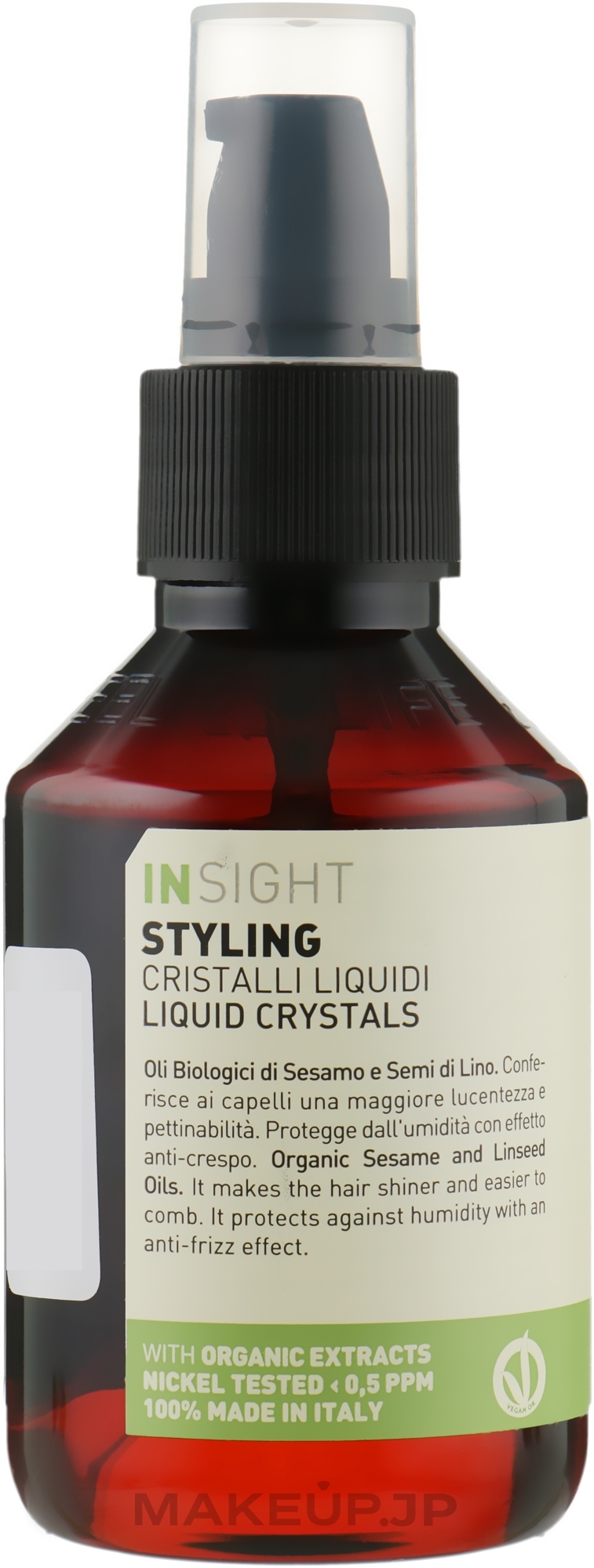 Liquid Crystals with Organic Sesame & Linseed Oil - Insight Styling Liquid Crystals — photo 100 ml