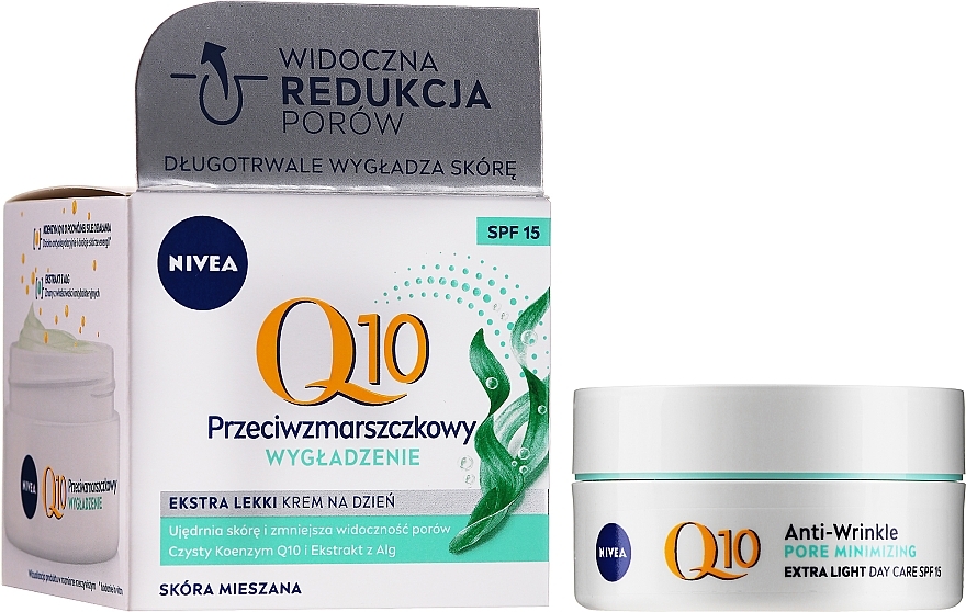 Moisturizing Anti-Wrinkle Day Face Cream for Combined Skin - Nivea Q10 Power — photo N7