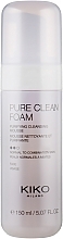 Fragrances, Perfumes, Cosmetics Cleansing Foam - Kiko Milano Pure Clean Foam Normal & Combination Skin