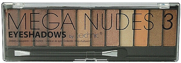 Eyeshadow Palette - Technic Cosmetics Mega Nudes­ Eyeshadow Palette — photo N1