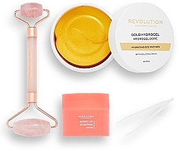 Set - Revolution Skincare Get Ready With Me Pack (roller/1pcs + patch/60pcs + mask/10g) — photo N20