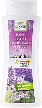 Fragrances, Perfumes, Cosmetics Face Cleansing Milk "Lavender" - Bione Cosmetics Lavender Cleansing Facial Milk