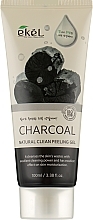 Fragrances, Perfumes, Cosmetics Facial Peeling with Charcoal Extract - Ekel Peeling Gel Charcoal