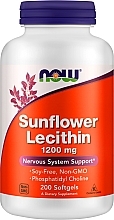 Fragrances, Perfumes, Cosmetics Sunflower Lecithin 1200 mg Softgels - Now Foods Sunflower Lecithin 1200mg Softgels