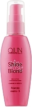 Fragrances, Perfumes, Cosmetics Omega-3 Oil - Ollin Professional Shine Blond Oil