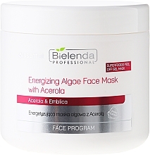 Fragrances, Perfumes, Cosmetics Acerola Face Mask - Bielenda Professional Peel Off Gel Mask (jar)