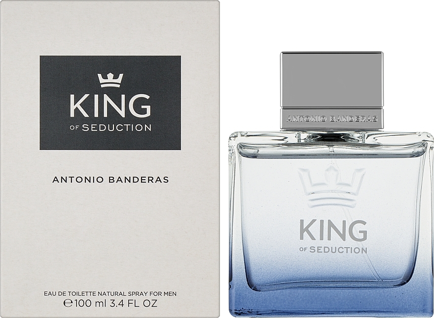 Antonio Banderas King of Seduction - Eau de Toilette (tester with cap) — photo N2