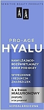 Fragrances, Perfumes, Cosmetics Hydrating & Brightening Eye Cream - AA Hyalu Pro-Age Eye Cream