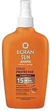 Fragrances, Perfumes, Cosmetics Sunscreen Milk - Ecran Sun Lemonoil Sun Milk Spray Spf15