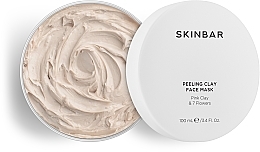 Exfoliating Face Mask with Pink Clay & 7 Flower Extracts - SKINBAR Pink Clay & 7 Flowers Face Mask — photo N1