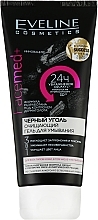 Facial Cleansing Gel with Activated Charcoal - Eveline Cosmetics Facemed+ — photo N1