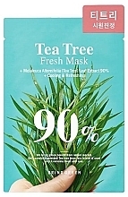 Tea Tree Sheet Face Mask - Bring Green Tea Tree 90% Fresh Mask Sheet — photo N1