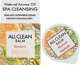 Heimish All Clean Balm Mandarin (sample) - Mandarin Cleansing Makeup Remover Balm — photo N2