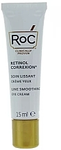 Fragrances, Perfumes, Cosmetics Eye Cream - Roc Retinol Correxion Line Smoothing Eye Cream