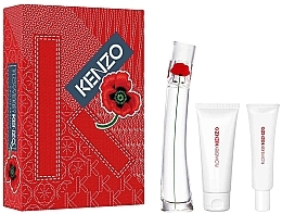 Fragrances, Perfumes, Cosmetics Kenzo Flower By Kenzo - Set (edp/50ml + b/milk/75ml+ h/cr/20ml)