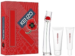 Kenzo Flower By Kenzo - Set (edp/50ml + b/milk/75ml+ h/cr/20ml) — photo N1