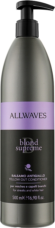 Allwaves - Blond Supreme, Yellow Out Conditioner — photo N1