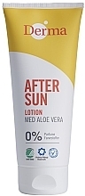 After Tanning Lotion with Aloe Extract - Derma After Sun Lotion Med Aloe Vera — photo N1
