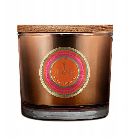 Scented Candle in Glass "Exotic Fruit" - Flagolie Fragranced Candle Exotic Fruit — photo N1