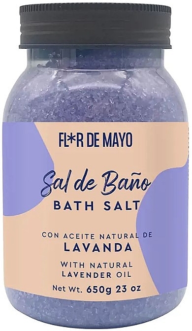 Lavender Bath Salt - Flor De Mayo Lavender Bath Salt — photo N1