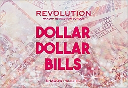 Eyeshadow Palette - Makeup Revolution Power Shadow Palette Dollar Dollar Bills — photo N2