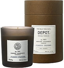Scented Candle 'Classic Cologne' - Depot 901 Ambient Fragrance Candle — photo N1