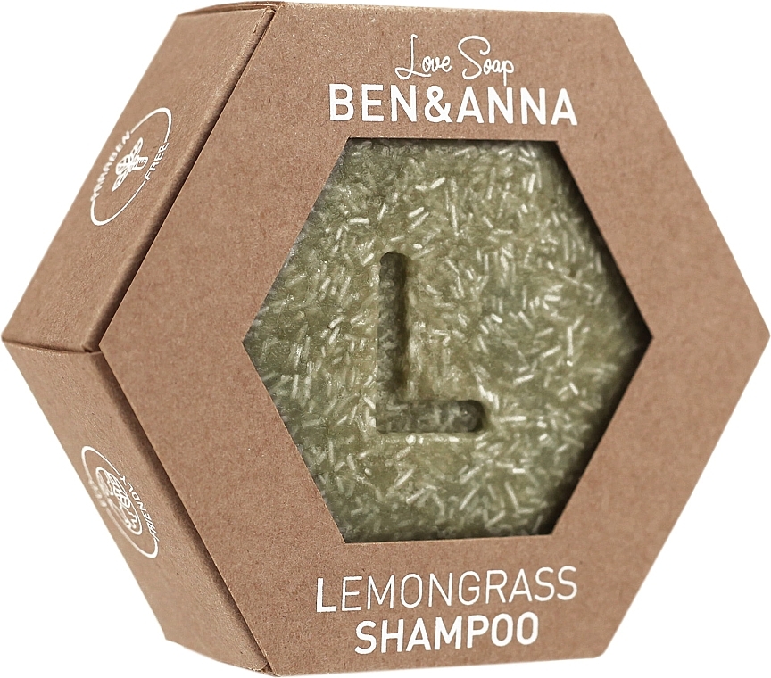 Lemongrass Shampoo Bar - Ben&Anna Love Soap Lemongrass Shampoo — photo N1