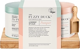 Fragrances, Perfumes, Cosmetics Set - Baylis & Harding The Fuzzy Duck Cotswold Spa A Moment Of Calm Gift Set (crystal/400 g + b/butter/400 g + acc/2 pcs)