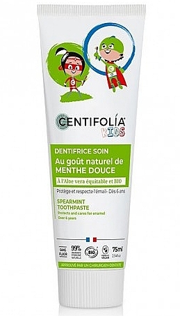 Mint Toothpaste for Kids - Centifolia Toothpaste Mint Flavour Kids — photo N1