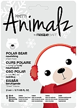 Fragrances, Perfumes, Cosmetics Turmeric & Grapefruit Sheet Mask - masqueBar Animalz Polarbear Holiday Mask