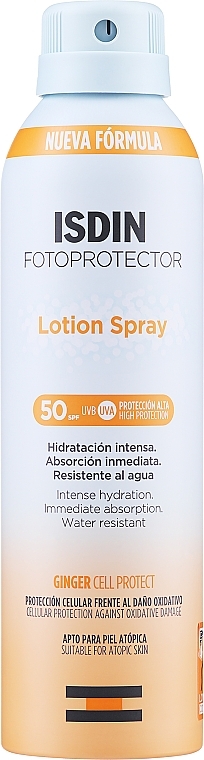 Sun Spray SPF50 - Isdin Fotoprotector Lotion Spray Spf 50 — photo N1