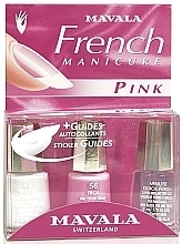 Fragrances, Perfumes, Cosmetics Natural French Manicure Set 'Pink' - Mavala Kit Natural French Pink (nail/2x5ml + dry/5ml)