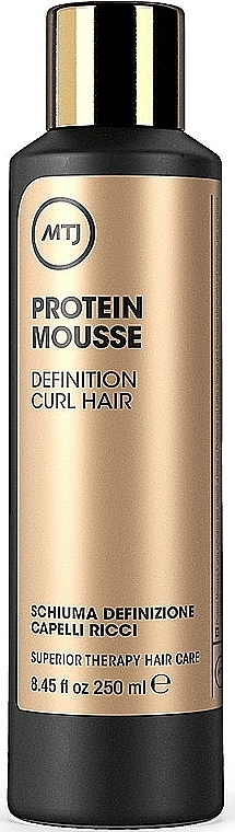 Strong Hold Hair Mousse - MTJ Cosmetics Superior Therapy Protein Mousse — photo N1