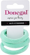 Fragrances, Perfumes, Cosmetics Hair Ties, 3 pcs, FA-5680, mint - Donegal