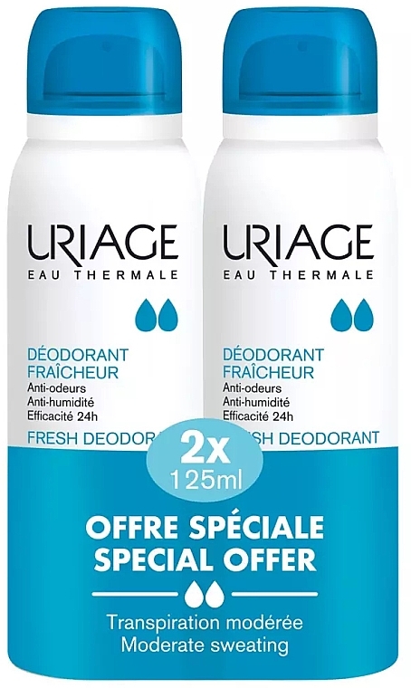 Set - Uriage (deo/spray/2x125ml) — photo N1