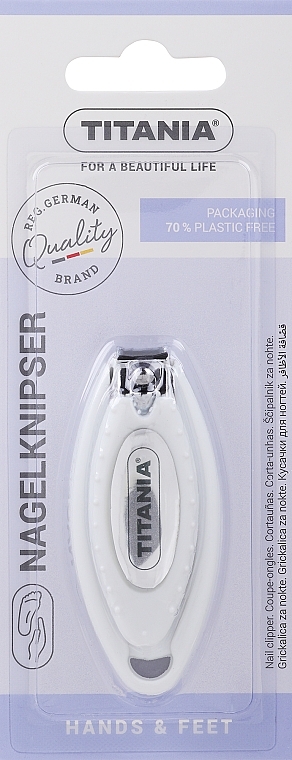 Plastic Nail Clipper - Titania — photo N1