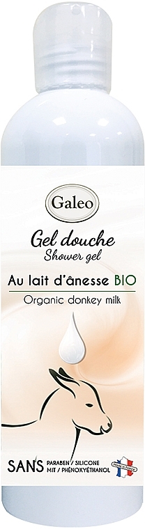 Organic Donkey Milk Shower Gel - Galeo Shower Gel Organic Donkey Milk — photo N1