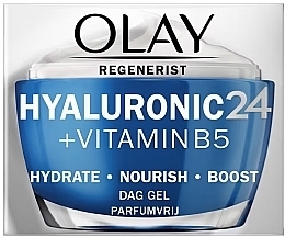 Fragrances, Perfumes, Cosmetics デイフェイスジェル - Olay Regenerist Hyaluronic24 + Vitamin B5 Day Gel