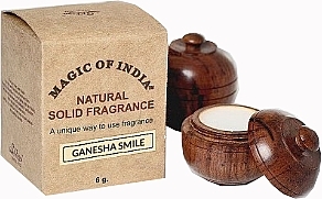 Natural Solid Fragrance "Ganesha Smile" - Shamasa — photo N1