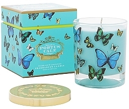 Fragrances, Perfumes, Cosmetics Scented Candle in Glass - Portus Cale Butterflies Candle