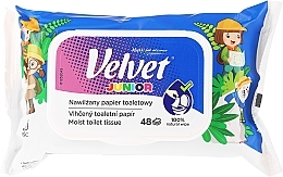 Fragrances, Perfumes, Cosmetics Moist Toilet Tissue for Kids - Velvet Moist Toilet Tissue Junior