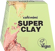 Fragrances, Perfumes, Cosmetics Super Clay Set - Cafe Mimi Super Clay (f/mask/3x10ml + f/scrub/50ml + f/cr/50ml)