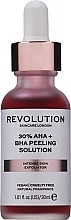 Intensive Chemical Peel for Radiant Skin - Revolution Skincare 30% AHA + BHA Peeling Solution — photo N1
