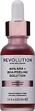 Fragrances, Perfumes, Cosmetics Intensive Chemical Peel for Radiant Skin - Revolution Skincare 30% AHA + BHA Peeling Solution