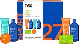 Set, 6 products - Baylis & Harding Citrus Lime Mint Invigorating Shower & Prep Gift Set — photo N1