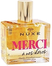 Fragrances, Perfumes, Cosmetics Multi-Purpose Dry Oil - Nuxe Huile Prodigieuse Merci A Nos Heros Dry Oil