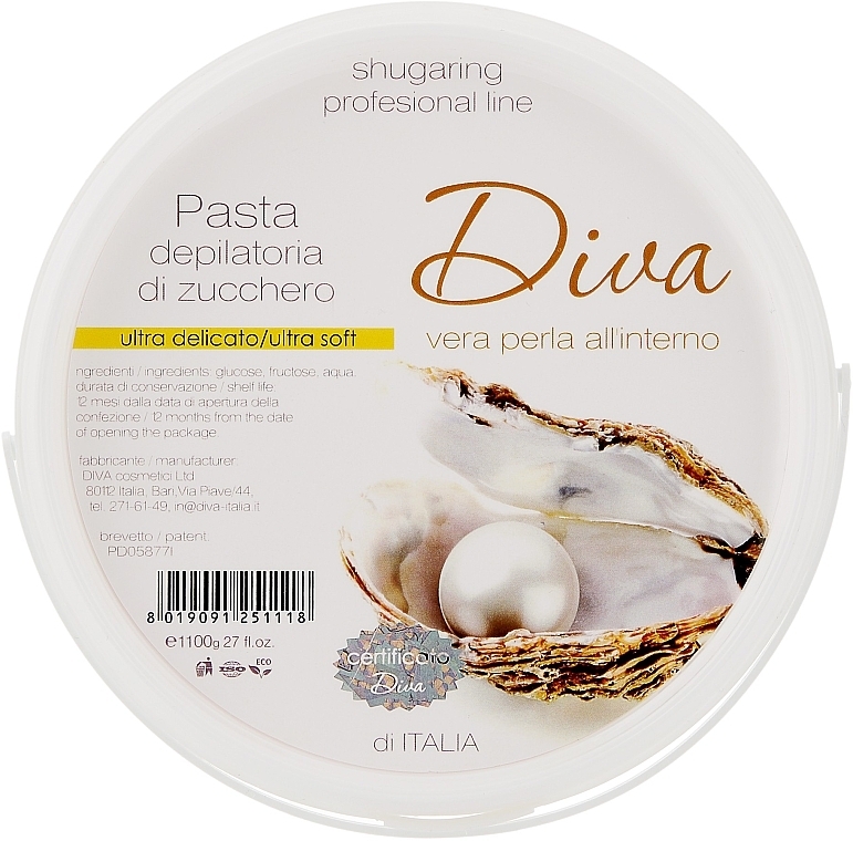 Ultra-Soft Sugaring Paste - Diva Cosmetici Sugaring Professional Line Ultra Soft — photo N1