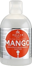 Hair Shampoo "Mango" - Kallos Cosmetics Mango — photo N1