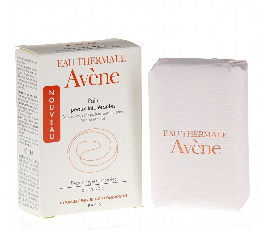 Soap for Very Sensitive Skin - Avene Pain Peaux Intolérantes  — photo N4