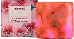 Fragrances, Perfumes, Cosmetics Natural Glycerine Soap "Rose" - Aroma Essence Natural Glycerin Soap "Rose"